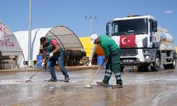 Keçiören’de kurban pazarı günlük temizleniyor