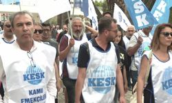 KESK'ten İzmir'de grevdeki işçilere destek