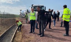 Kırıkkale’de sokak hayvanları için yapılacak  "Geçici Barınma ve Rehabilitasyon Merkezi"nin temeli atıldı