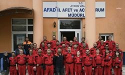 Kuşadası Belediyesi Arama Kurtarma ekibi, AFAD eğitimini başarıyla tamamladı