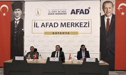 Kütahya Belediye Başkanı Kahveci, İl Afet ve Acil Durum Koordinasyon Kurulu toplantısına katıldı