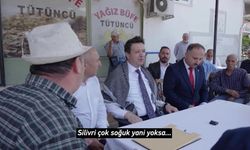 Mahmut Arıkan'a dert yanan çiftçi: Silivri soğuk olduğu için bunları konuşamıyoruz. Batıyoruz, hayvancılık tarım bitti
