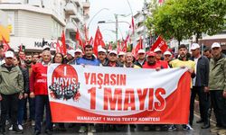 Manavgat’ta 1 Mayıs Emek ve Dayanışma Günü coşkuyla kutlandı