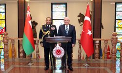Milli Savunma Bakanı Güler, Umman Genelkurmay Başkanı Al-Raisi'yi kabul etti