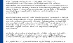 PKK’nın fesih kararı... Ekrem İmamoğlu: Böylesine büyük ve önemli bir süreç; günü kurtarmayı ve seçim kazanmayı esas alan, perspektifle başarıya ulaştırılamaz