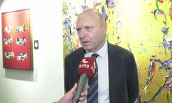  "Rengimiz Antakya" heykel ve resim sergisi açılışı... Antakya Kültür ve Tarih Vakfı Kurucusu İbrahim Seyfittinoğlu, "Buradan elde edilecek gelirle Antakya'da sanat atölyesi oluşturmayı istiyoruz"