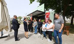 Selçuk Belediye Başkanı Sengel’den Engelsiz Kafe çalışanı gençlere ziyaret