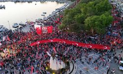 Silivri Belediye Başkanı Balcıoğlu, Gençlik Yürüyüşü'ne katıldı