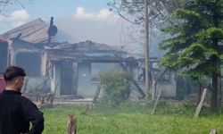 Sinop’ta 2 ayrı noktada ev yangını