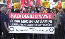 Soma maden faciasında hayatını kaybeden işçiler Ankara'da anıldı... "Cezasızlık zırhı 301 madenciyi bir kez daha öldürdü!"