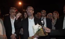 Tahliyesine karar verilen İstanbul Barosu Yönetim Kurulu üyesi Fırat Epözdemir cezaevinden çıktı