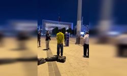 Taksim'de "Duran Adam" eylemi yapan 18 genç gözaltına alındı