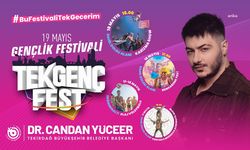 Tekirdağ’da 19 Mayıs coşkusu TekGençFest ile taçlanıyor
