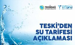 TESKİ’den su tarifesi açıklaması: "İçme suyunun üretim maliyeti 96 liraya ulaşmasına karşın vatandaşlara 53,46 lira bedelle sunuluyor"
