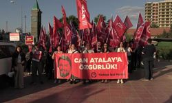 TİP İzmir İl Örgütü tutuklu Milletvekili Can Atalay için yürüdü