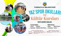 Turgutlu Belediyesi Yaz Spor Okulları ve Kültür Kursları'na kayıtlar başladı