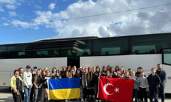 Ukrayna'nın Sumi kentinden 35 savaş mağduru çocuk, rehabilitasyon kapsamında Türkiye'ye geldi