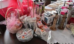 Yozgat’ta kadınların hazırladığı el emeği göz nuru ürünler tanıtıldı