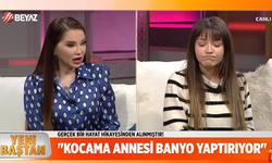 Stüdyoda şok itiraf: Eşini annesi yıkıyor