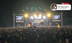 Haluk Levent, Bayındır Çicek Festivali'nde sahne aldı