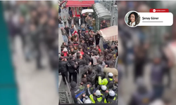 Mecidiyeköy alt geçidinde yürüyüşe polis müdahalesi