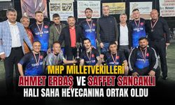 MHP Milletvekilleri Ahmet Erbaş ve Saffet Sancaklı halı saha heyecanına ortak oldu