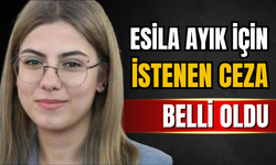 Esila Ayık için 4 yıl 8 ay hapis cezası istendi