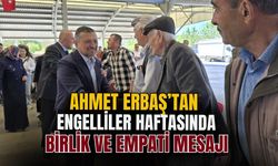 MHP Kütahya Milletvekili Ahmet Erbaş'tan Engelliler Haftası'nda birlik ve empati mesajı