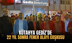 Kütahya'nın Gediz ilçesinde 19 Mayıs coşkusu