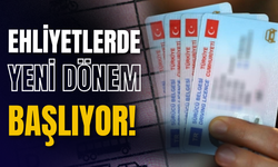B sınıfı ehliyetlerde yeni dönem başlıyor