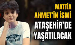 Mattia Ahmet Minguzzi’nin adı, Ataşehir’de yaşatılacak