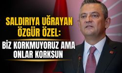 Saldırıya uğrayan Özgür Özel, açıklamalarda bulundu