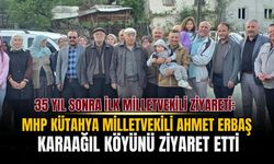 35 yıl sonra gelen ilk milletvekili ziyareti: Ahmet Erbaş Karaağıl köyünü ziyaret etti