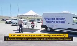 Ankara Büyükşehir Belediyesi'nden bayramda paylaşma seferberliği