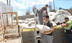 Antalya Büyükşehir Belediyesi'nden çiftçilere gübre desteği 