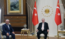 Cumhurbaşkanı Erdoğan, DSP Genel Başkanı Aksakal'ı kabul etti