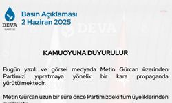 DEVA Partisi: “Metin Gürcan uzun bir süre önce Partimizdeki tüm üyeliklerinden ayrılmıştır”