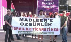 Filistin'e Özgürlük Platformu'ndan Ankara'da 'Madleen' eylemi: "Gazze üzerindeki ablukaya hemen son verilmelidir"