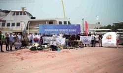 Gençler, dalgıçlar ve Tuzla Belediyesi iş birliğinde Marmara’ya umut dalışı 