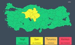 İçişleri Bakanlığı'ndan yağışlara ilişkin açıklama: 7 ilimiz için sarı uyarı verilmiştir