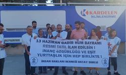 İHD Hatay Şubesi: "Arap Aleviler için tarihsel ve inançsal hafızada derin bir yere sahip Gadir Hum Bayramı resmî tatil olmalı"