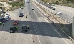 Kırıkkale’de bayram trafiğine havadan denetim: Jandarma dronlarla takipte