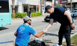 Konyaaltı Belediye Başkanı Kotan'dan hem yürüyüş hem denetleme