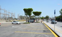 Mersin Büyükşehir Belediyesi'nden Tarsus Şehir Mezarlığı otoparkında yenileme çalışması