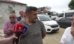 Rize Güneysu'da mahalle halkı ikinci müftülük binası çalışmalarına tepki gösterdi: "Biz çocuklarımıza oynayacakları bahçe ve okul istiyoruz"