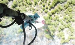 Soma’da orman yangını 