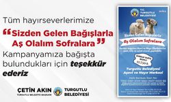 Turgutlu Belediyesi, başlattığı kampanya ile 13 bin 700 kilo kurban eti bağışı topladı 