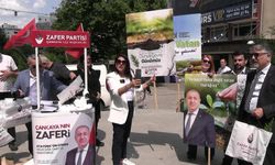 Zafer Partisi, Dünya Çevre Günü'nde "Ümit Özdağ’a Özgürlük" fidanları dağıttı