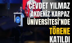 Cumhurbaşkanı Yardımcısı Cevdet Yılmaz, Kuzey Kıbrıs’taki Mezuniyet Törenine Katıldı