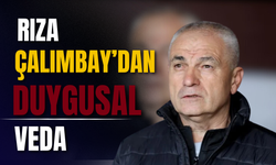 Rıza Çalımbay'dan veda mesajı